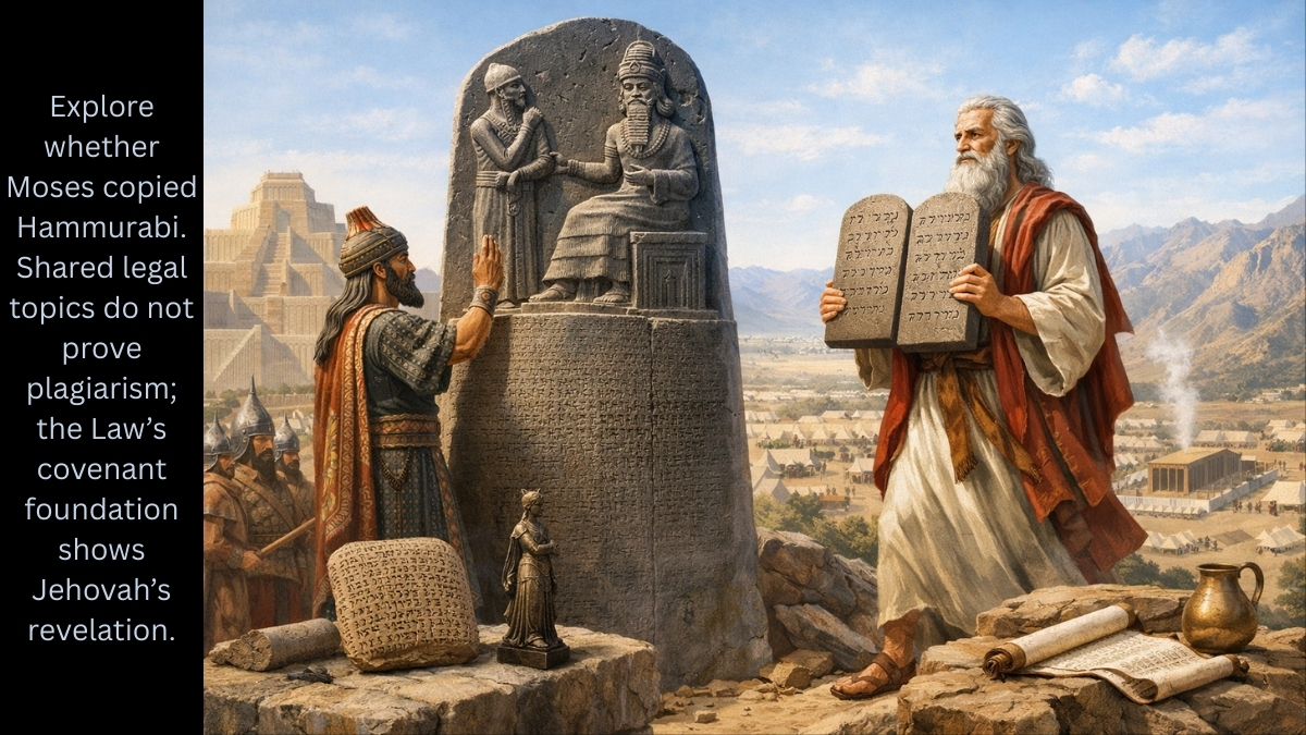 WAS MOSES A PLAGIARIST? Was the Law of Moses Copied from the Code of ...
