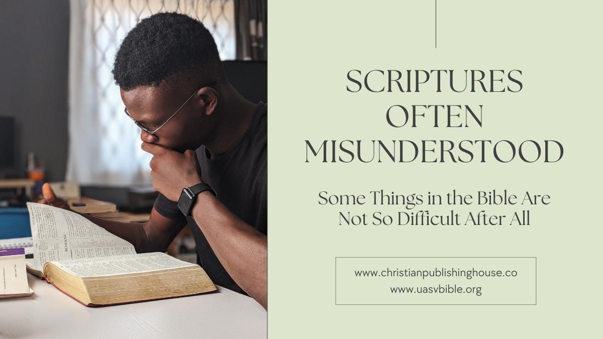 Almost Scriptures SCRIPTURES OFTEN MISUNDERSTOOD (1 John 2:2): Some Things in the Bible ...